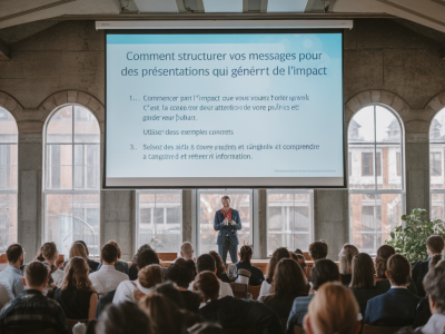 Comment structurer vos messages pour des présentations qui génèrent de l’impact